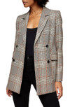 Click for more info about Glen Plaid Double Breasted Blazer