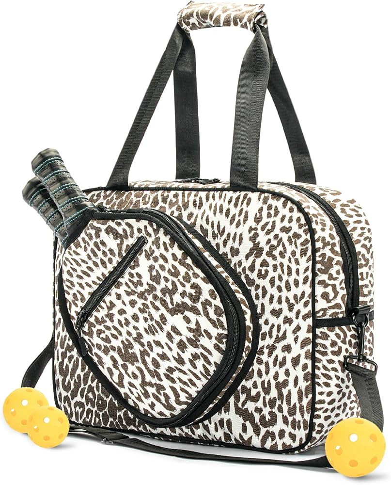 Pickle Ball Bag Tote for Women, Pickleball Bags for Women and Men Gift, Crossbody Sling Picklebal... | Amazon (US)