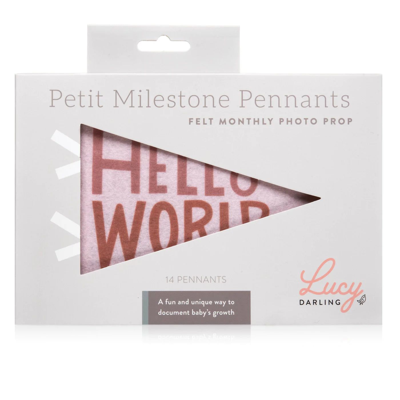 Petit Milestone Pennants, Mountain Fields | SpearmintLOVE