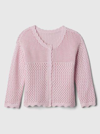 babyGap Crochet Cardigan | Gap Factory