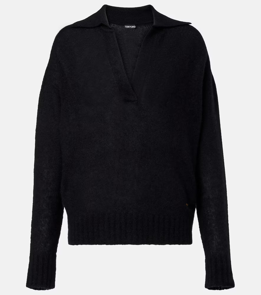Tom Ford Cashmere and silk polo sweater | Mytheresa (US/CA)