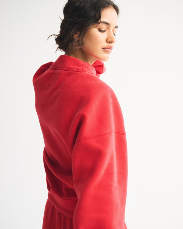 Women's Sunday Mockneck Crew | Women's Tops | Abercrombie.com | Abercrombie & Fitch (US)
