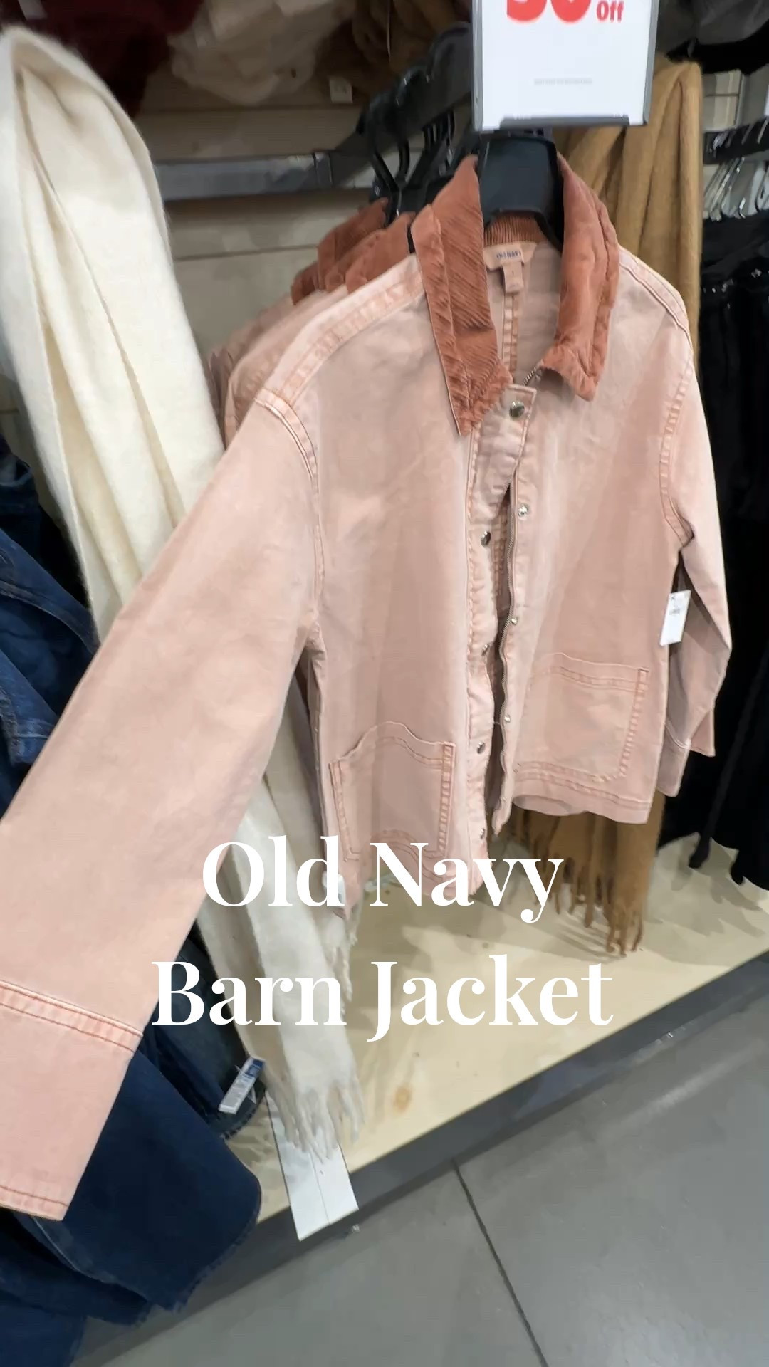 Adorable salmon colored barn jacket from durable canvas 98%cotton 2% spandex  @oldnavy on SALE! $29.99 


#LTKMidsize #LTKSaleAlert #LTKdayinmylife