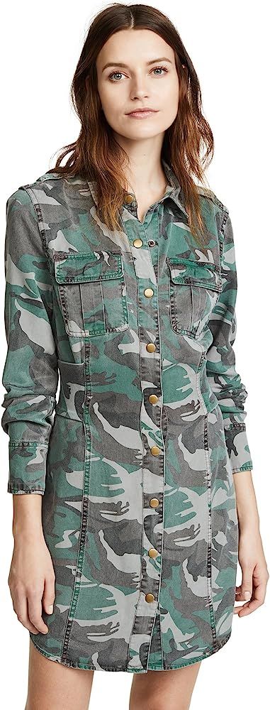Pam & Gela Women's Camo Shirt Dress W/Corset | Amazon (US)