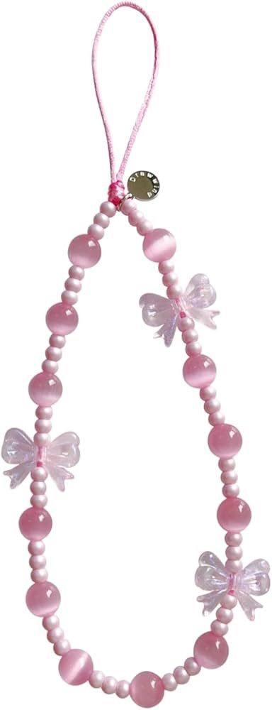 Drawwind Phone Charm Cute Cell Phone Charms Strap Beaded Phone Charm String Handmade Phone Wrist ... | Amazon (US)