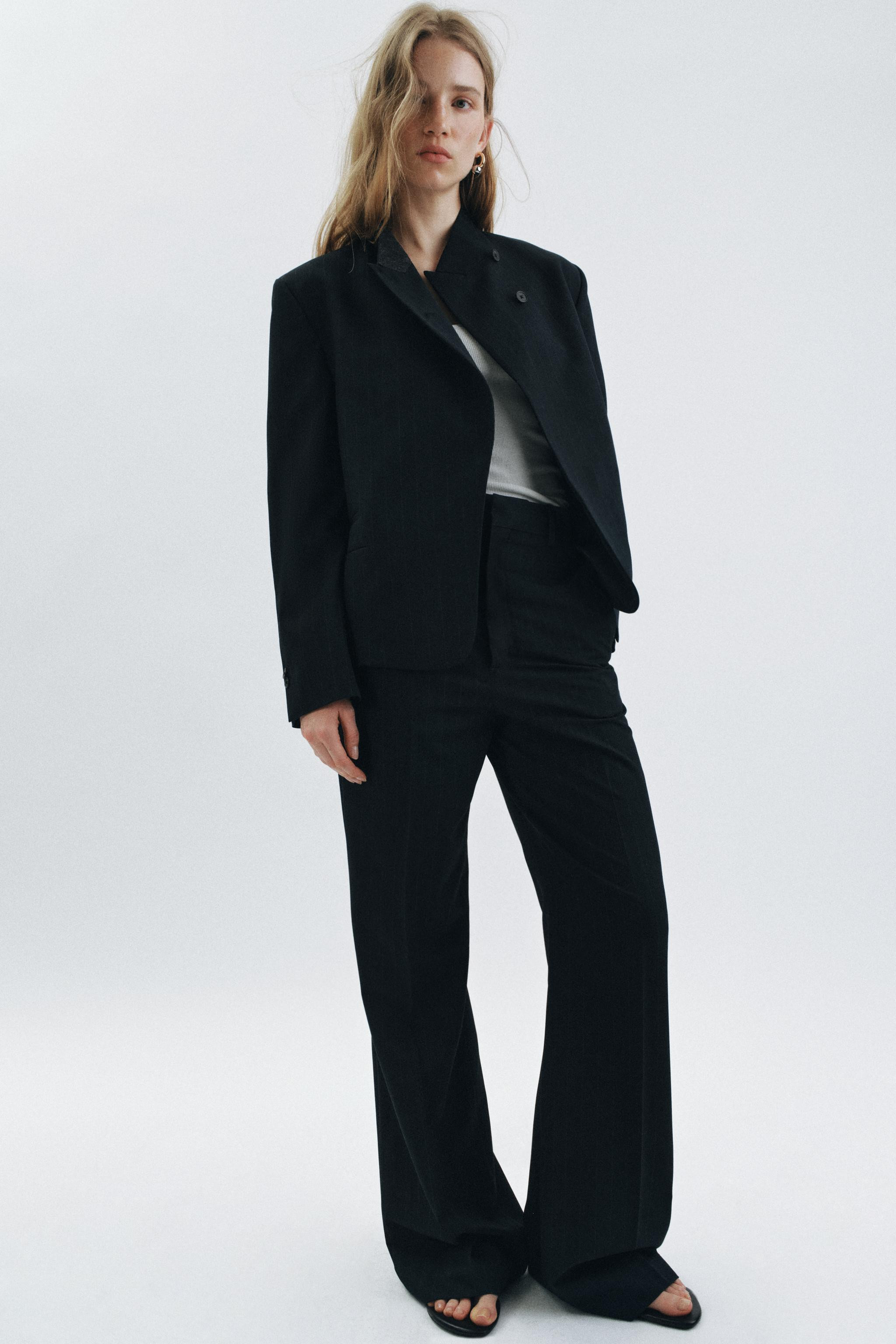 CHECK TAILORED BLAZER ZW COLLECTION | Zara UK