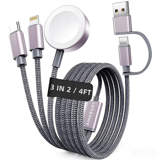 2026 Travel Essentials for Apple Watch Charger,Cruise Vacation Camping Essentials,iPhone Charger,... | Amazon (US)