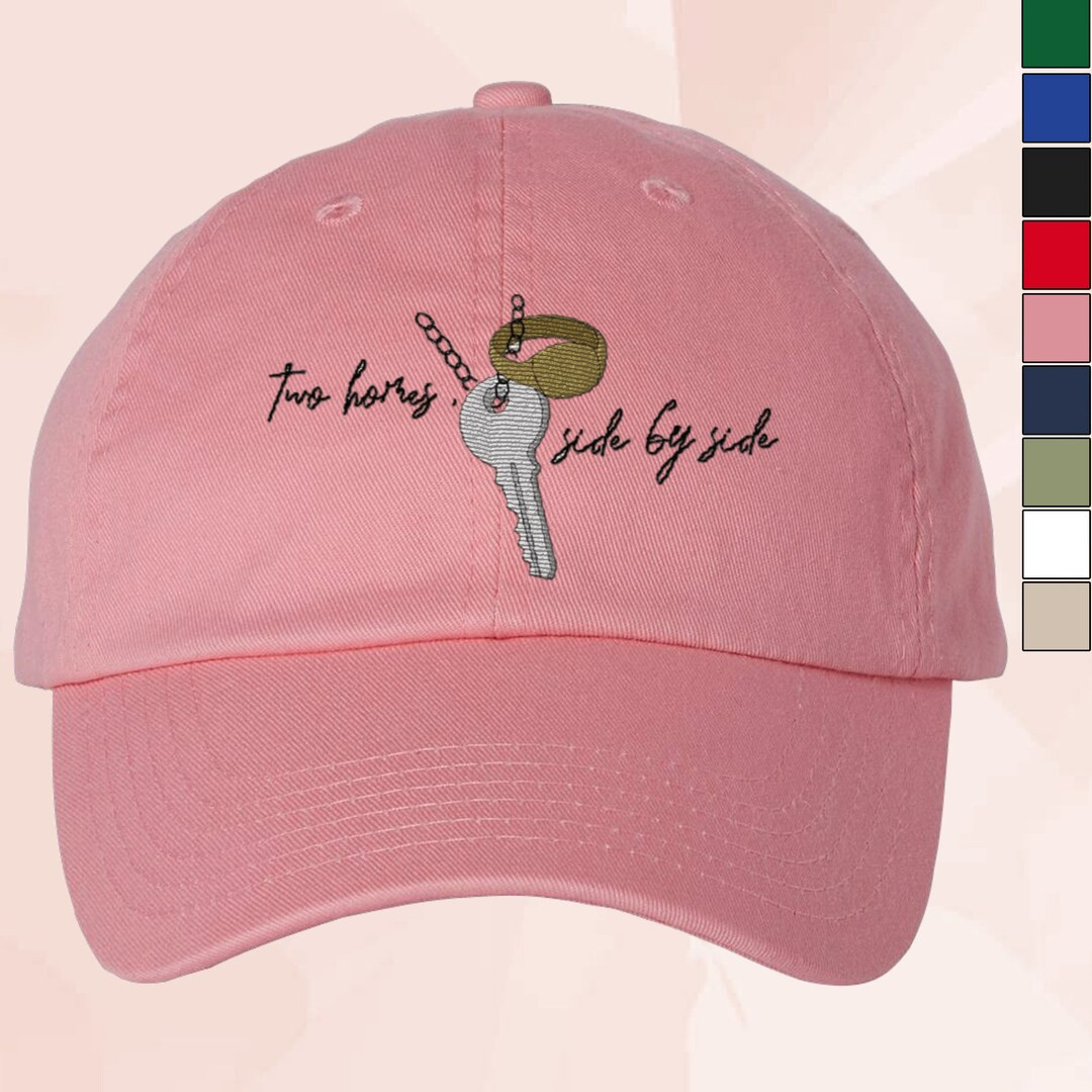 Embroidered Two Homes Side by Side Hat Ring and Key Hat - Etsy | Etsy (US)