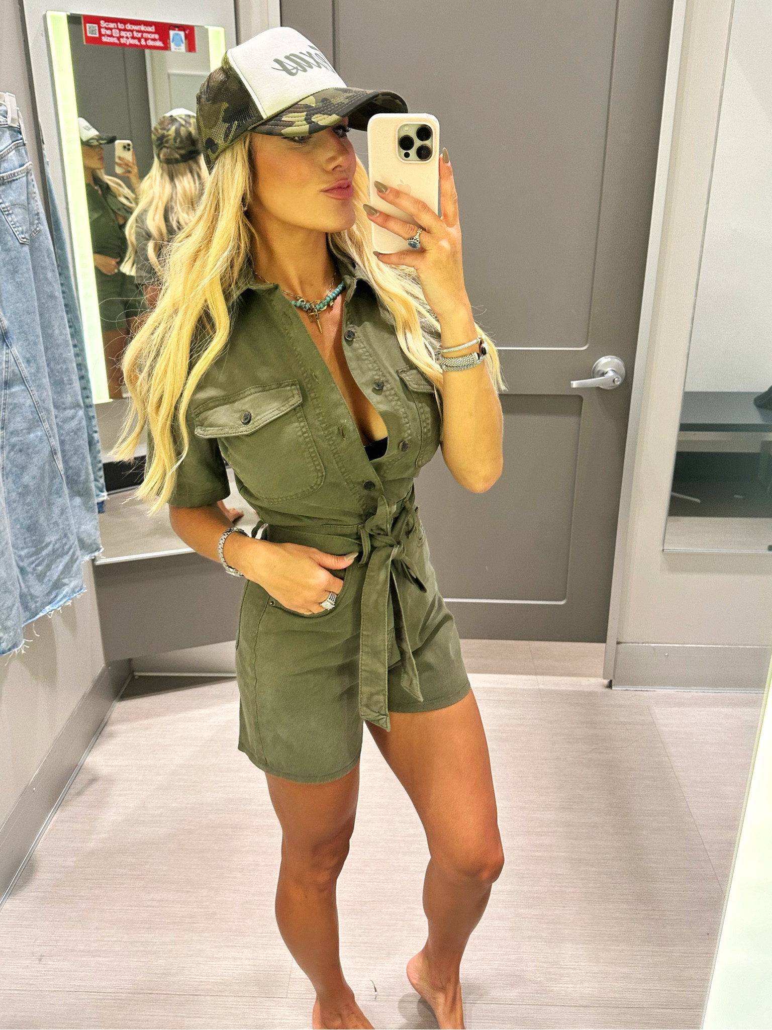 Loving this olive green denim romper! Perfect transitional piece for your closet this fall💚
Size: 00

Target | Target Style | Denim Romper | Olive Green | trucker hat | sneakers  

#LTKSeasonal #LTKfindsunder50 #LTKstyletip