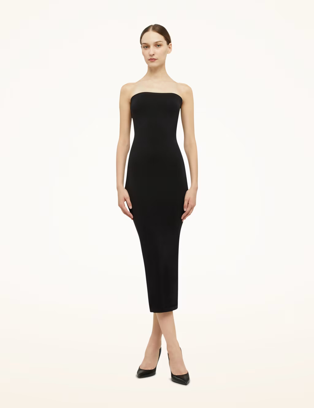 Velvet Bandeau Bodycon Dress | Marks & Spencer (UK)