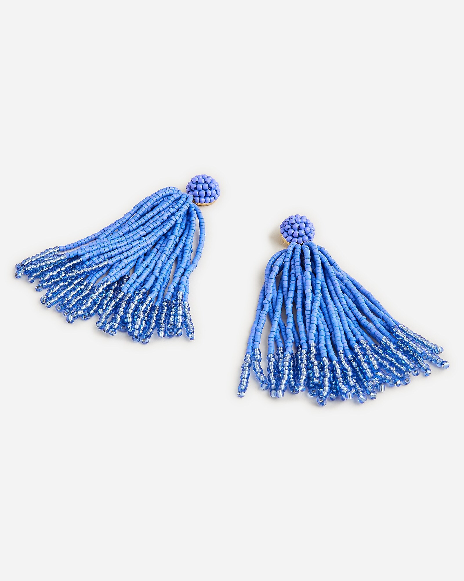 Beaded tassel earrings | J. Crew US