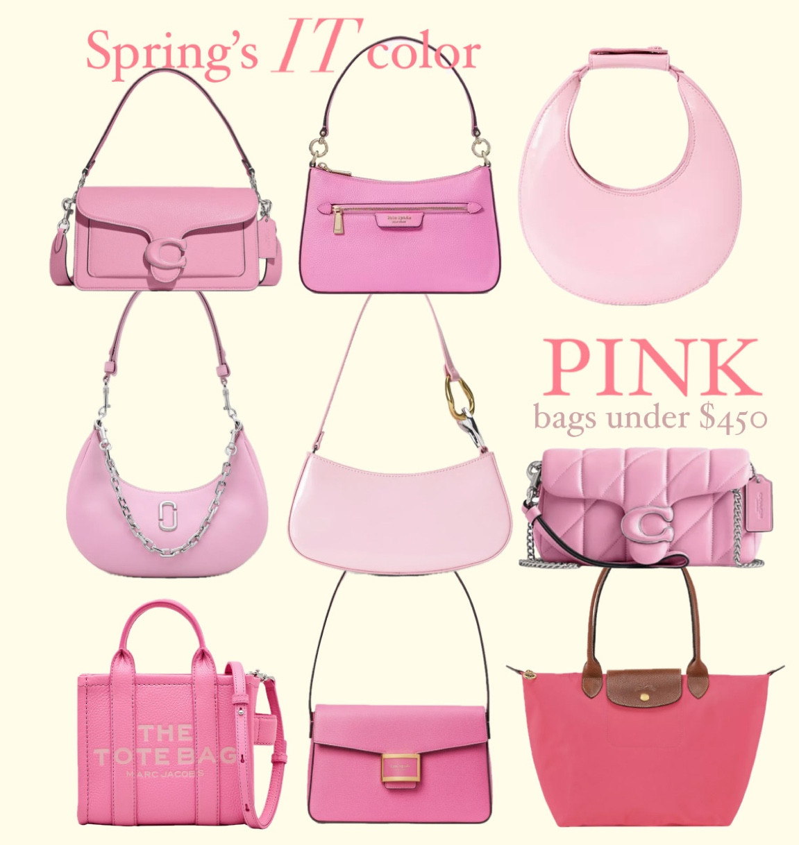 pink bags, easter, spring outfits, spring outfits 2024, spring outfits amazon, spring fashion, march outfit, casual spring outfits, spring outfit ideas, cute spring outfits, cute casual outfit, date night outfit, date night outfits, vacation outfit, resort outfit, spring outfit, resort wear, clean girl, coach bag, coach tabby, kate spade bag, tory burch bag, botteha venetta bag, stoney clover bag, staud bag, jacquemus bag, shoulder bag, crossbody bag, clutch, wristlet, tote bag, pink outfit, barbie outfit

#LTKstyletip