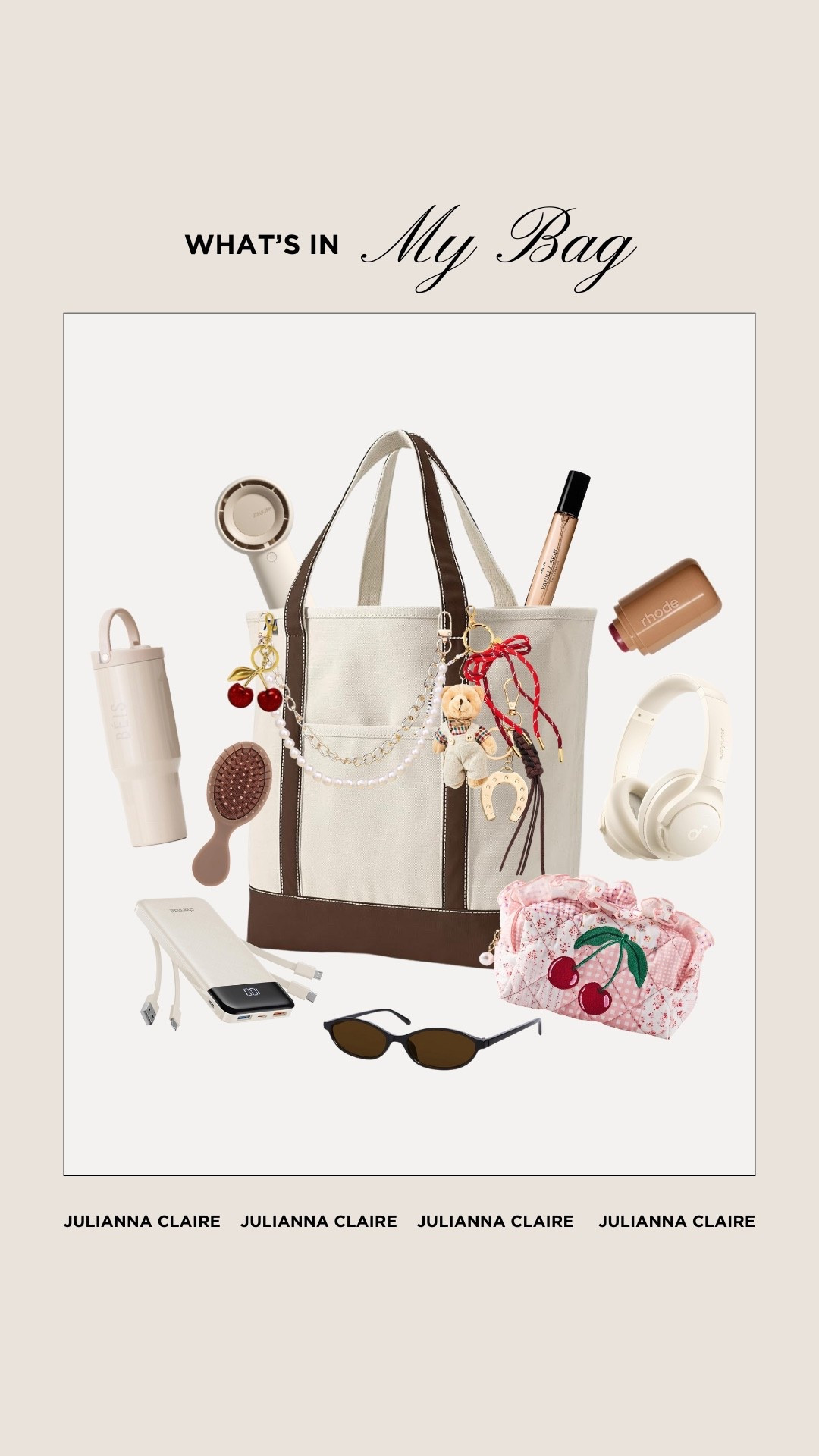 What’s in my bag for spring! 

#LTKootd #LTKTravel