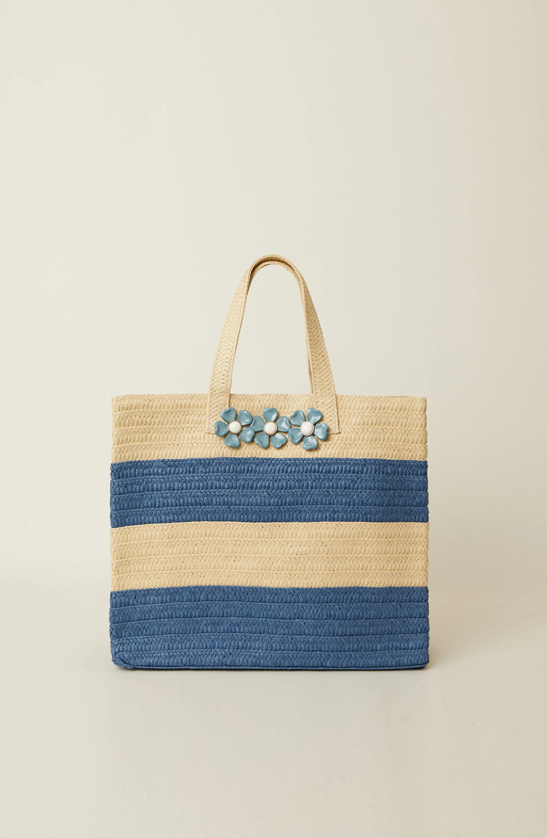 BAHAMA FLORAL TOTE | btb Los Angeles