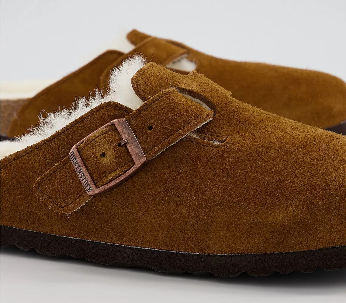 Boston Shearling Clogs | OFFICE London (UK)