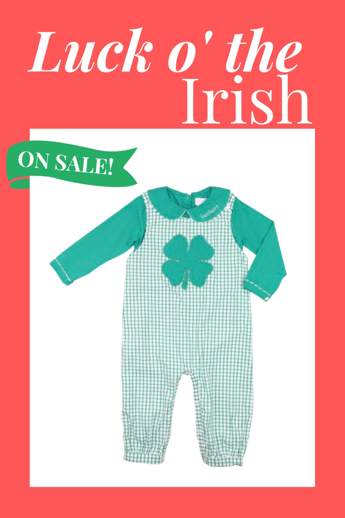 St. Patrick’s Day outfits now on sale at Cecil and Lou! Perfect shamrock dresses, shirts, and sets to keep your little leprechaun from getting pinched!

#LTKbaby #LTKSpringSale #LTKkids