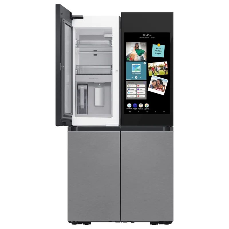 Bespoke 4-Door Flex™ Refrigerator (29 cu. ft.) with Family HubTM Bottom Panels | Wayfair North America