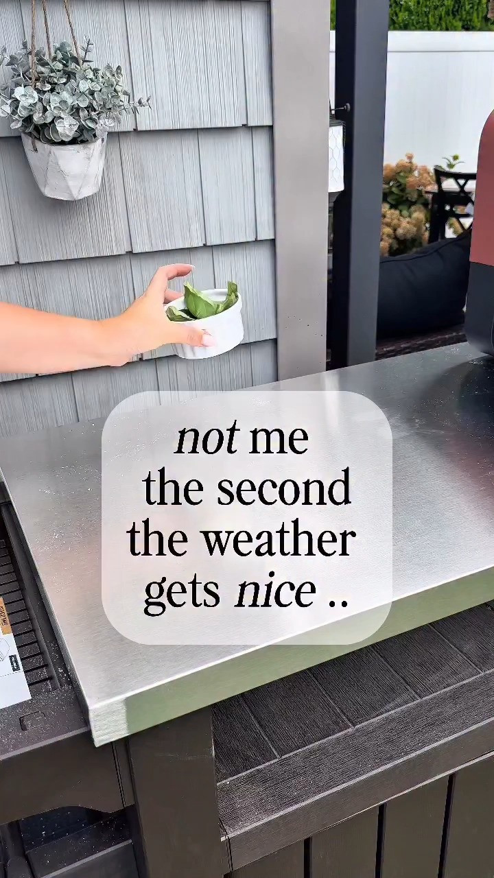 not me the second the weather gets nice acting like I own a pizza shop. I’ve had this 8-in-1 outdoor pizza oven for 2 years now and it’s one of those things I genuinely use all the time once the weather warms up. It heats up quickly and cooks pizzas in about 3 minutes, which makes it perfect for easy dinners or hosting.

What I love is how versatile it is—it’s not just for pizza. I’ve used it to roast, bake, broil, smoke, and even dehydrate. It really replaces multiple appliances, especially in the warmer months when I don’t want to use my indoor oven.



// Amazon, Amazon Finds, Amazon Home Finds, Amazon Kitchen, Amazon Kitchen Finds, Outdoor Kitchen, Pizza Oven, Outdoor Pizza Oven 

 #LTKdayinmylife #LTKSeasonal #LTKHome