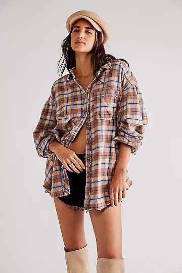 Happy Hour Plaid Top | Free People (Global - UK&FR Excluded)