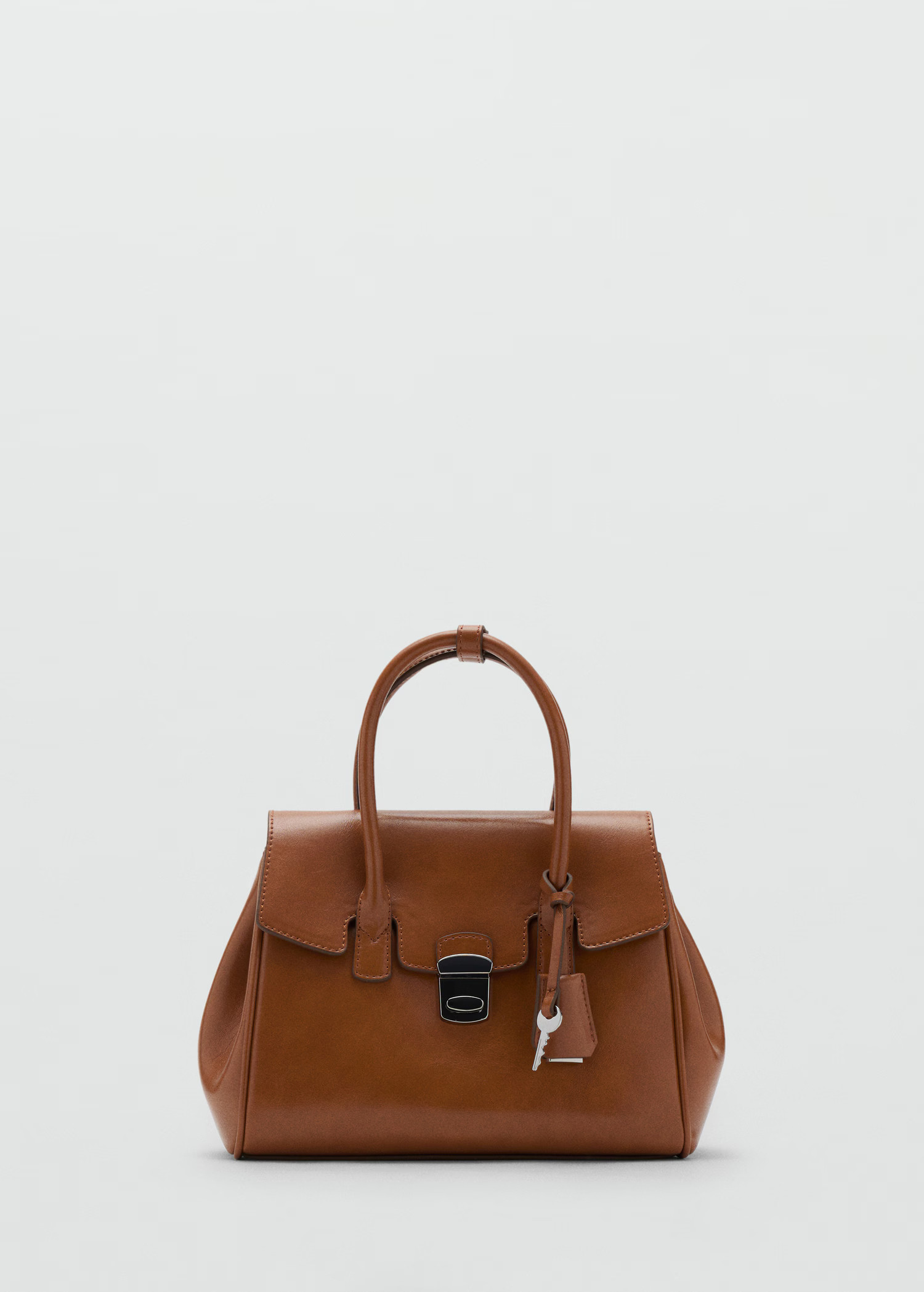 Small city handbag with flap - Women | MANGO USA | Mango (US/MX/AU)