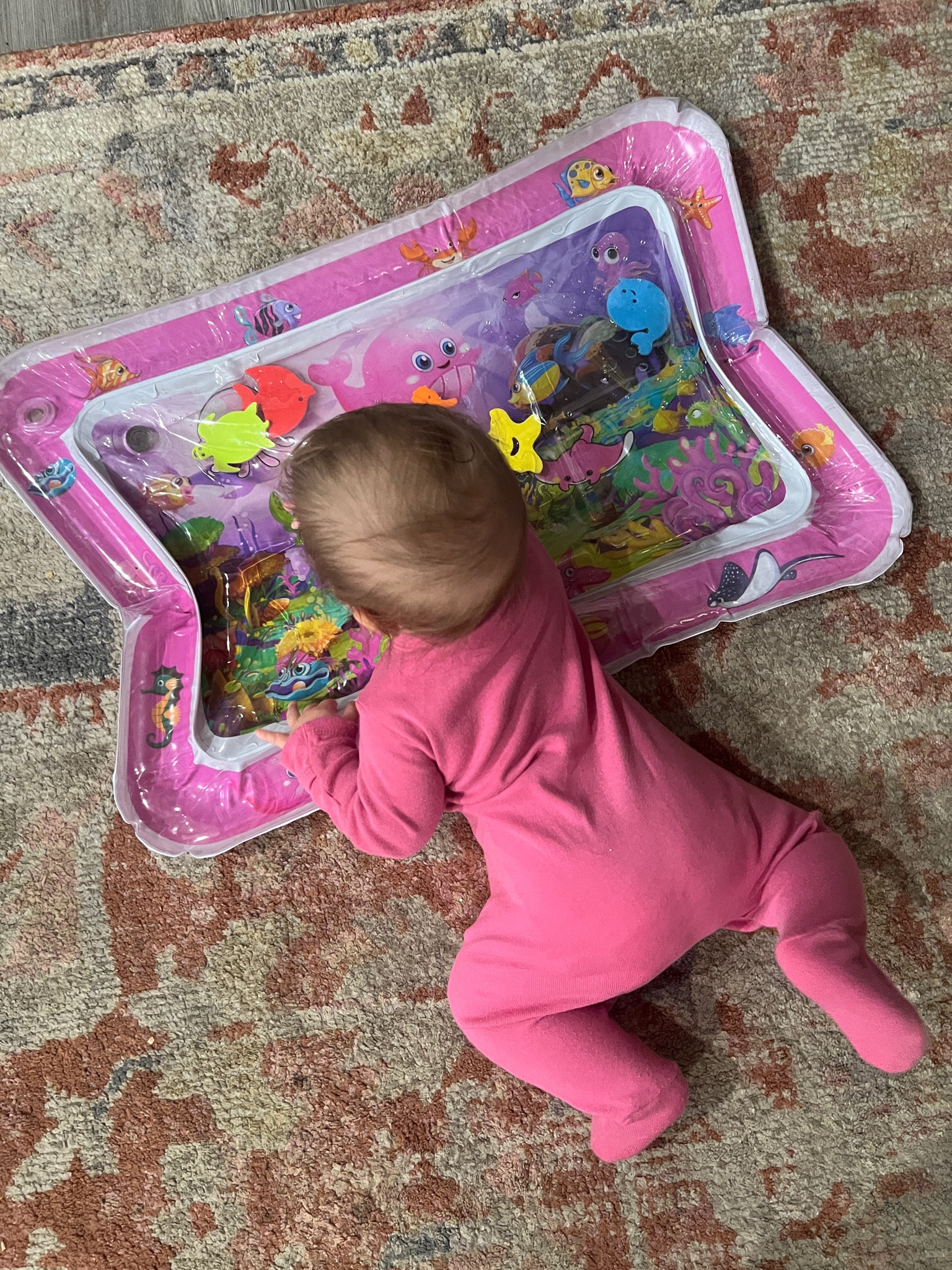 Tummy time water mat 🐙🪼🦞🐡🐬🐟🐳🐋


Baby girl toys 
Baby toys
Tummy time toys 

#LTKBaby #LTKKids