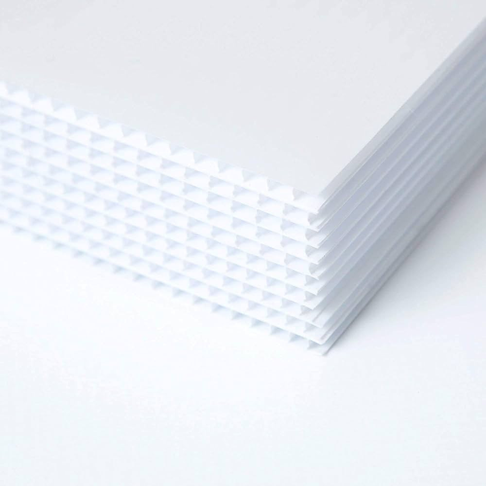 10 Pack 18x24" Corrugated Plastic Sign Blank- White | Amazon (US)