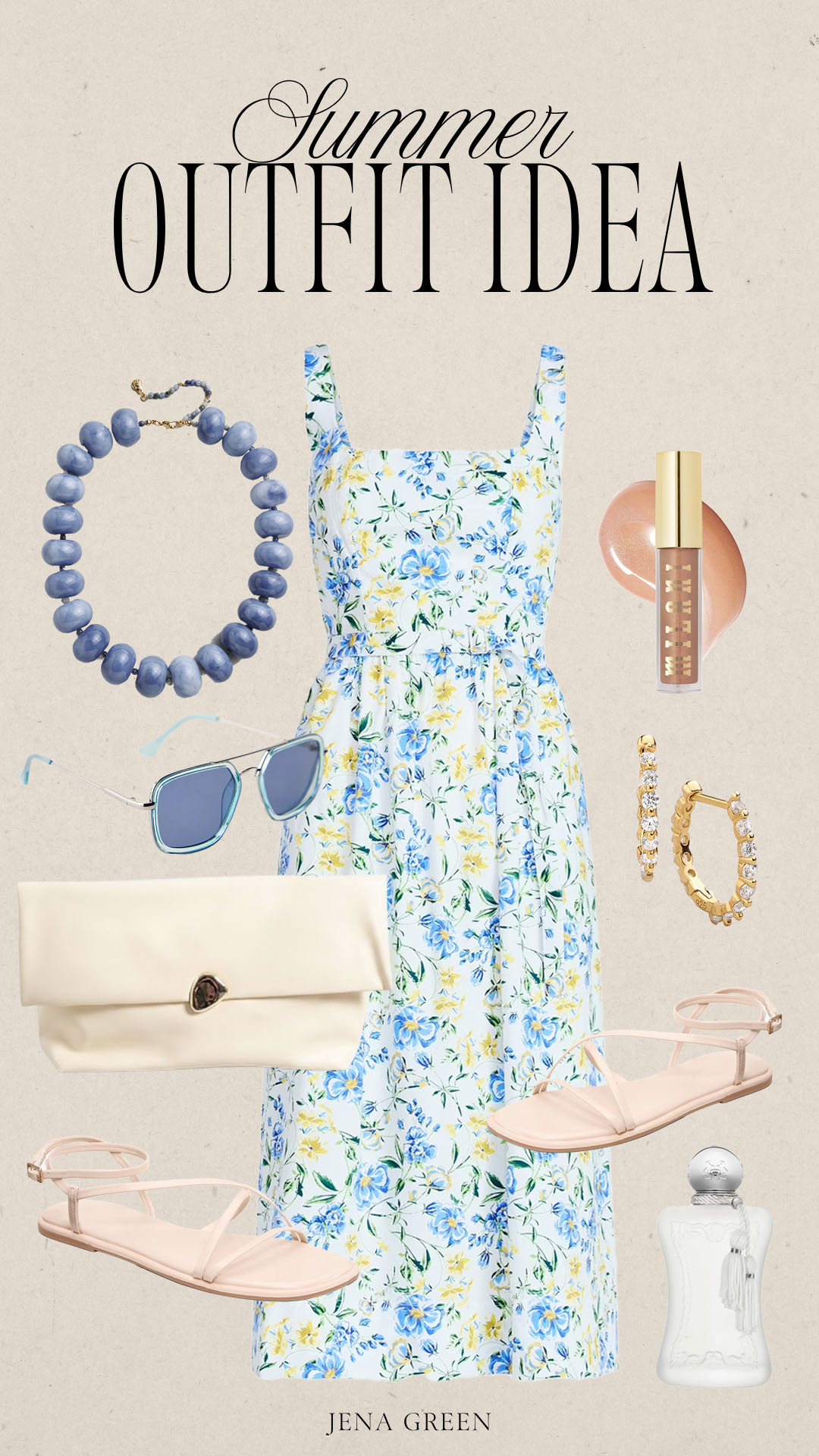 Summer Outfit | Vacation Outfit | Trending Beaded Necklaces | Bead Necklace | Summer Style 

 #LTKootd #LTKSeasonal