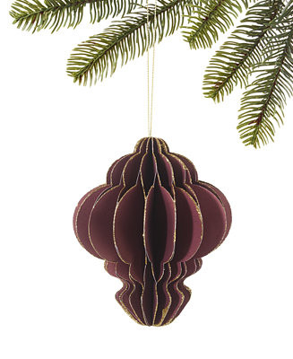 Holiday Lane Woodland Lantern-Shaped Ornament, Exclusively at Macy's - Macy's | Macy's