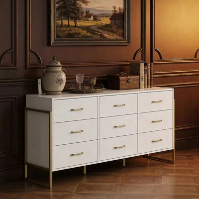Hopkinton 9 Drawer 61.4" W Dresser | Wayfair North America
