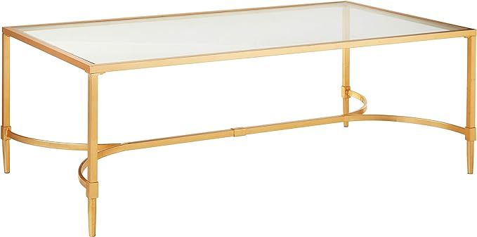 Safavieh Home Collection Antwan Gold Coffee Table | Amazon (US)