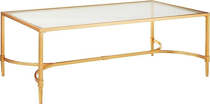 Safavieh Home Collection Antwan Gold Coffee Table | Amazon (US)