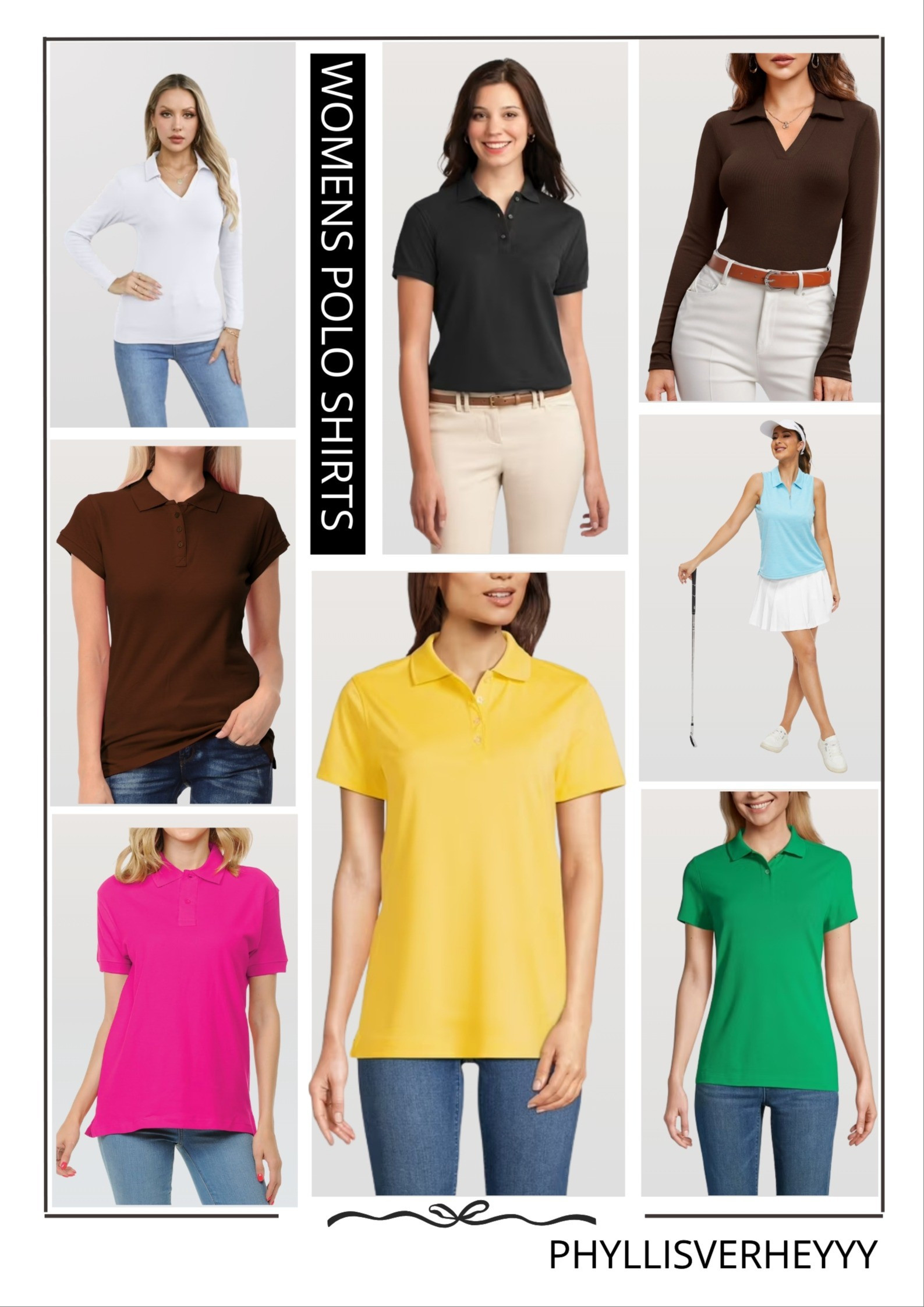 Women's Polo Shirt

#LTKSeasonal #LTKActive #LTKU