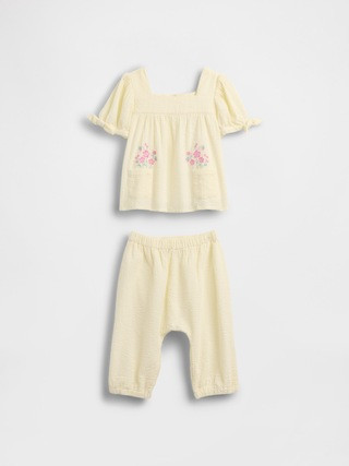 Baby Seersucker Outfit Set | Gap (US)