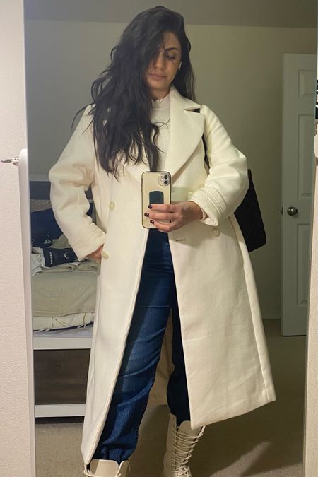 Favorite coat for the year. Ivory cream color. Goes literally with everything. Buy it now  H&M find  

#LTKGiftGuide #LTKHoliday #LTKstyletip
