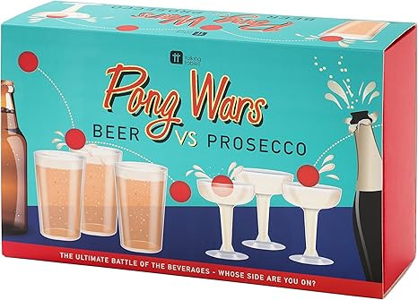 Talking Tables Pong Wars Drinking Game for Parties | Amazon (US)