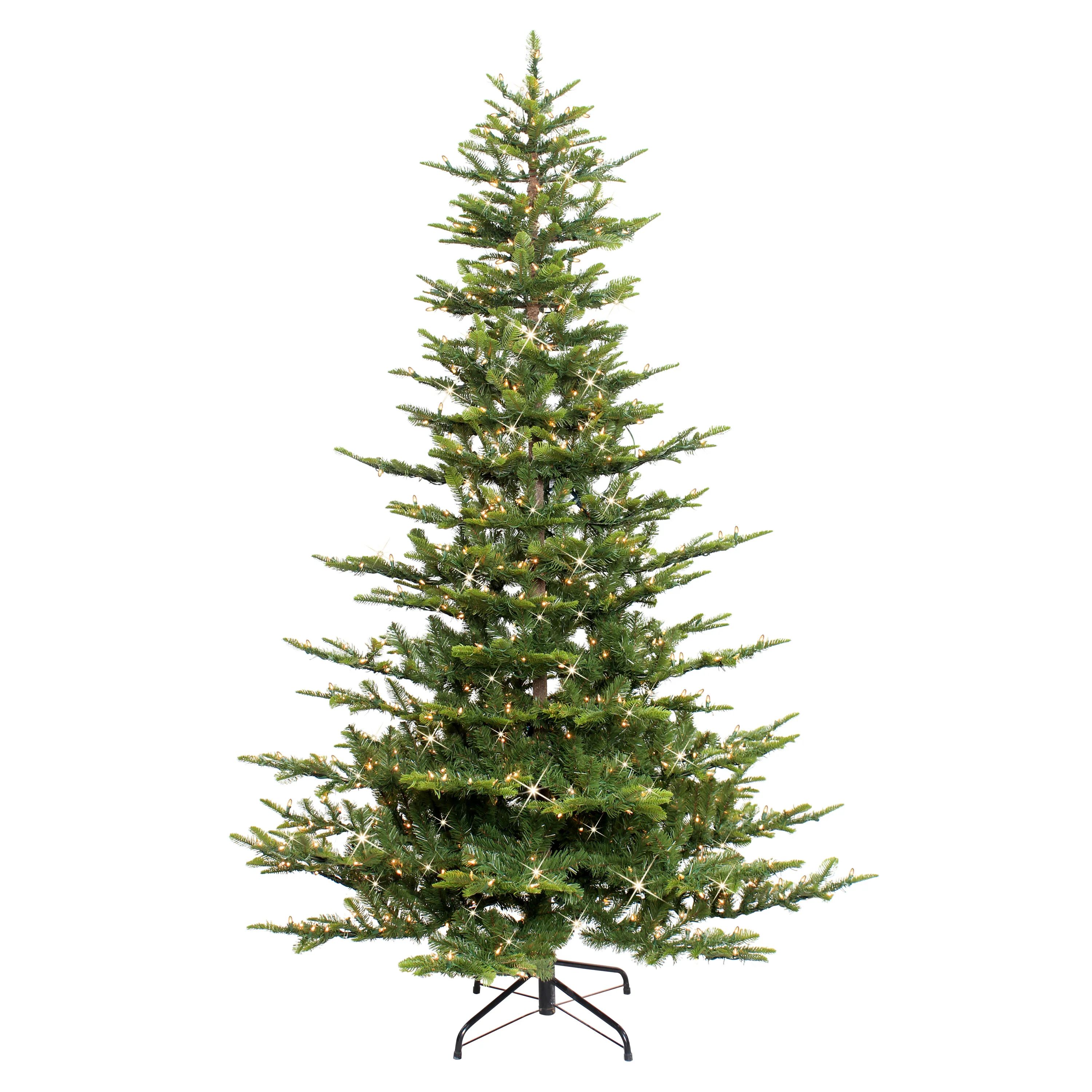 Lighted Artificial Fraser Fir Christmas Tree | Wayfair North America