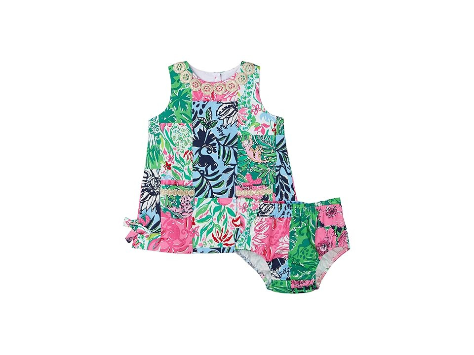 Lilly Pulitzer Kids Baby Lilly Shift (Infant) Girl's Dress Party Punch Patch : 3-6 Months, Cotton | Zappos