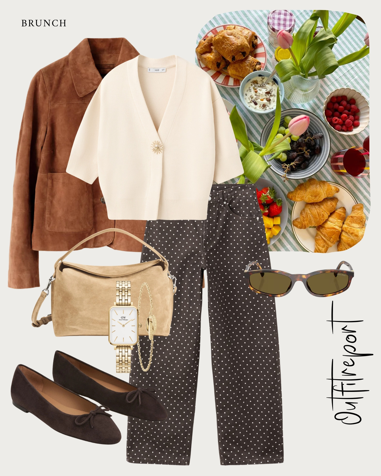 Spring outfit suede blazer flats polka dot jeans cardigan 

#LTKjeans #LTKsummer #LTKspring