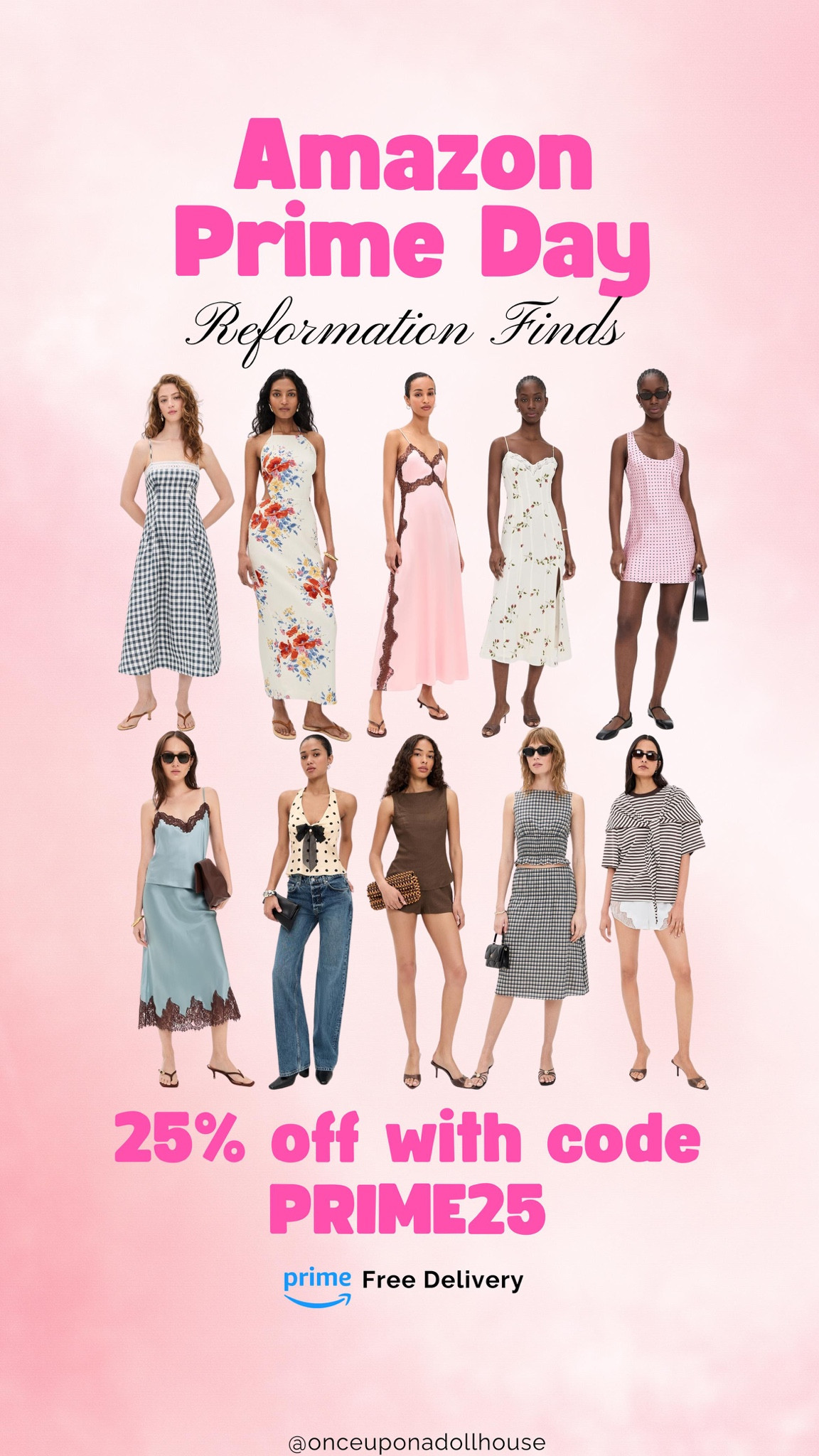 Shopbop Amazon Prime Day - Reformation Finds! 25% off with code PRIME25

#LTKsummer #LTKstyletip #LTKsale