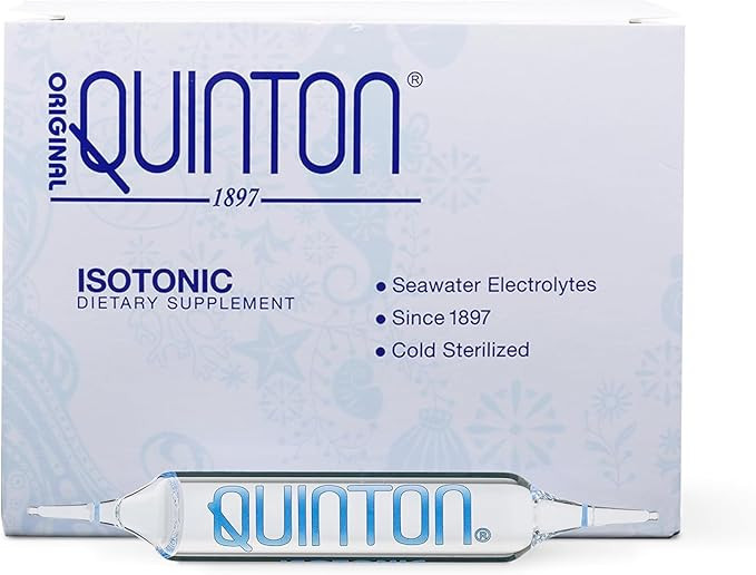 Quicksilver Scientific Original Quinton Isotonic Solution with Sea Water Minerals + Alpine Spring... | Amazon (US)