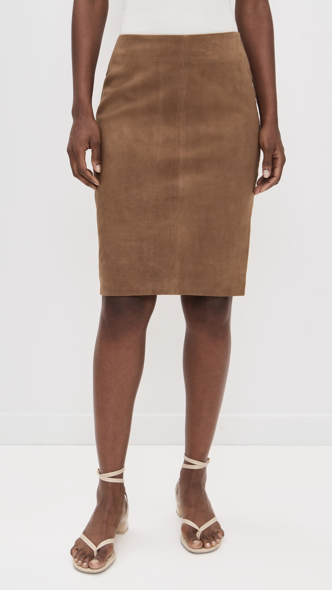 Suede Pencil Skirt | Shopbop