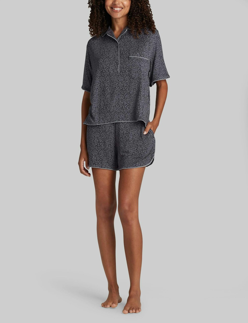 Women's Downtime Pajama Top & Short Set | Tommy John