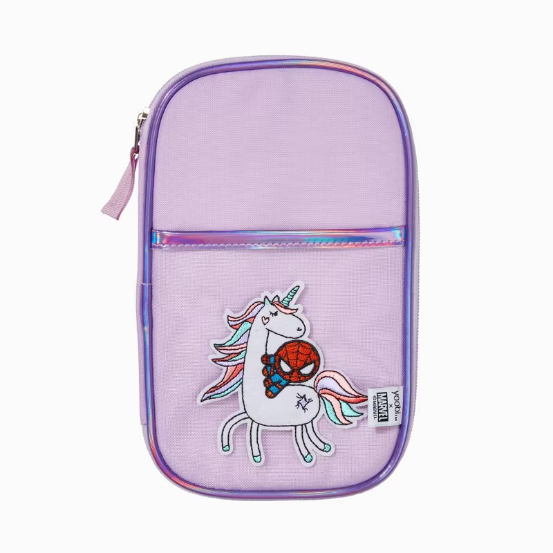 Single Zipper Pencil Case Unicorn Spider-Man - Yoobi™ | Target