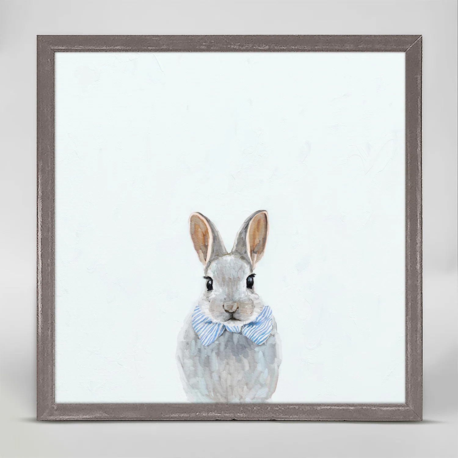 Harriet Bee Bosley Baby Bunny with Bow Tie Mini Framed Art | Wayfair | Wayfair North America