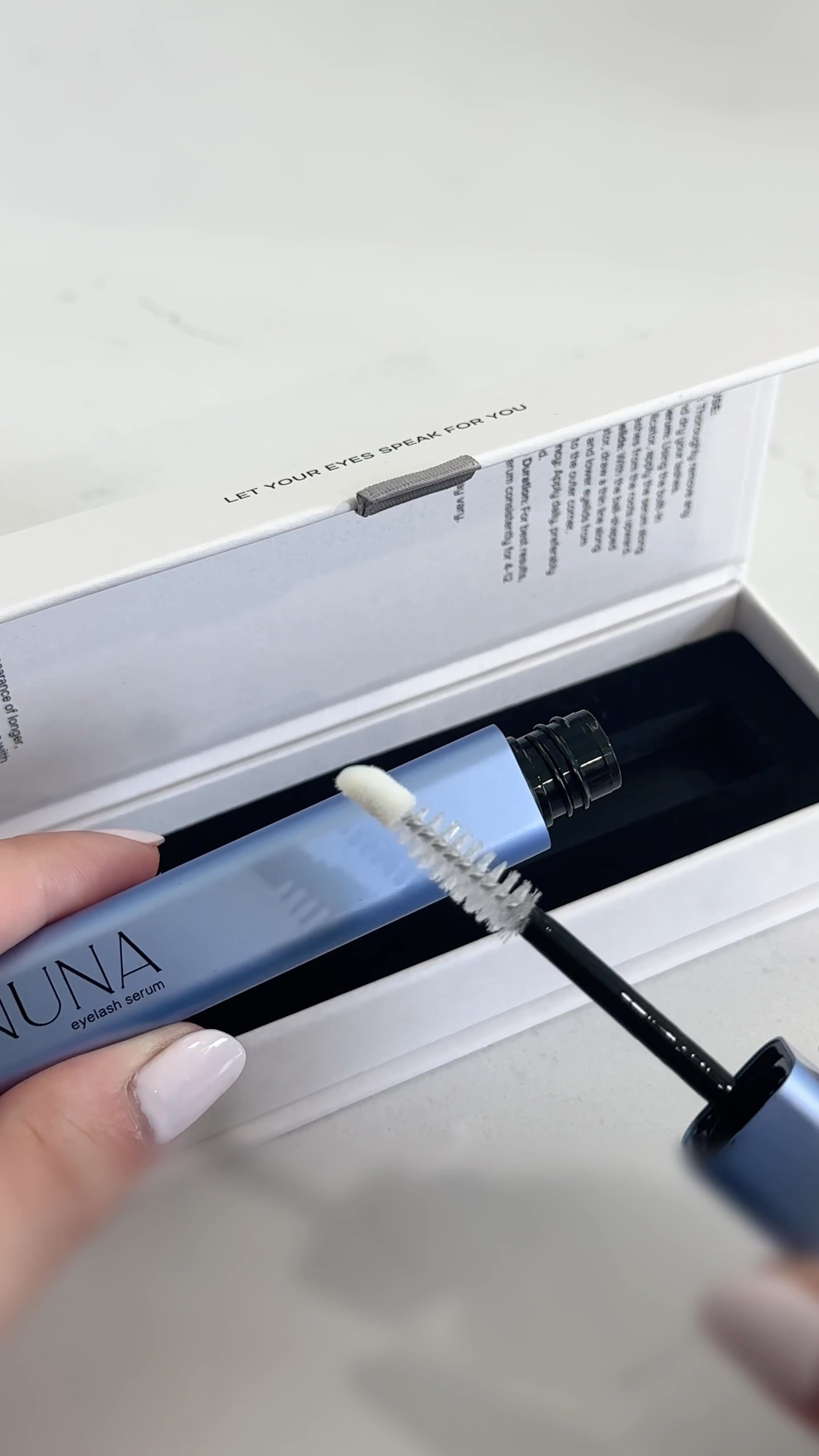 Amazon NUNA eyelash and eyebrow serum 