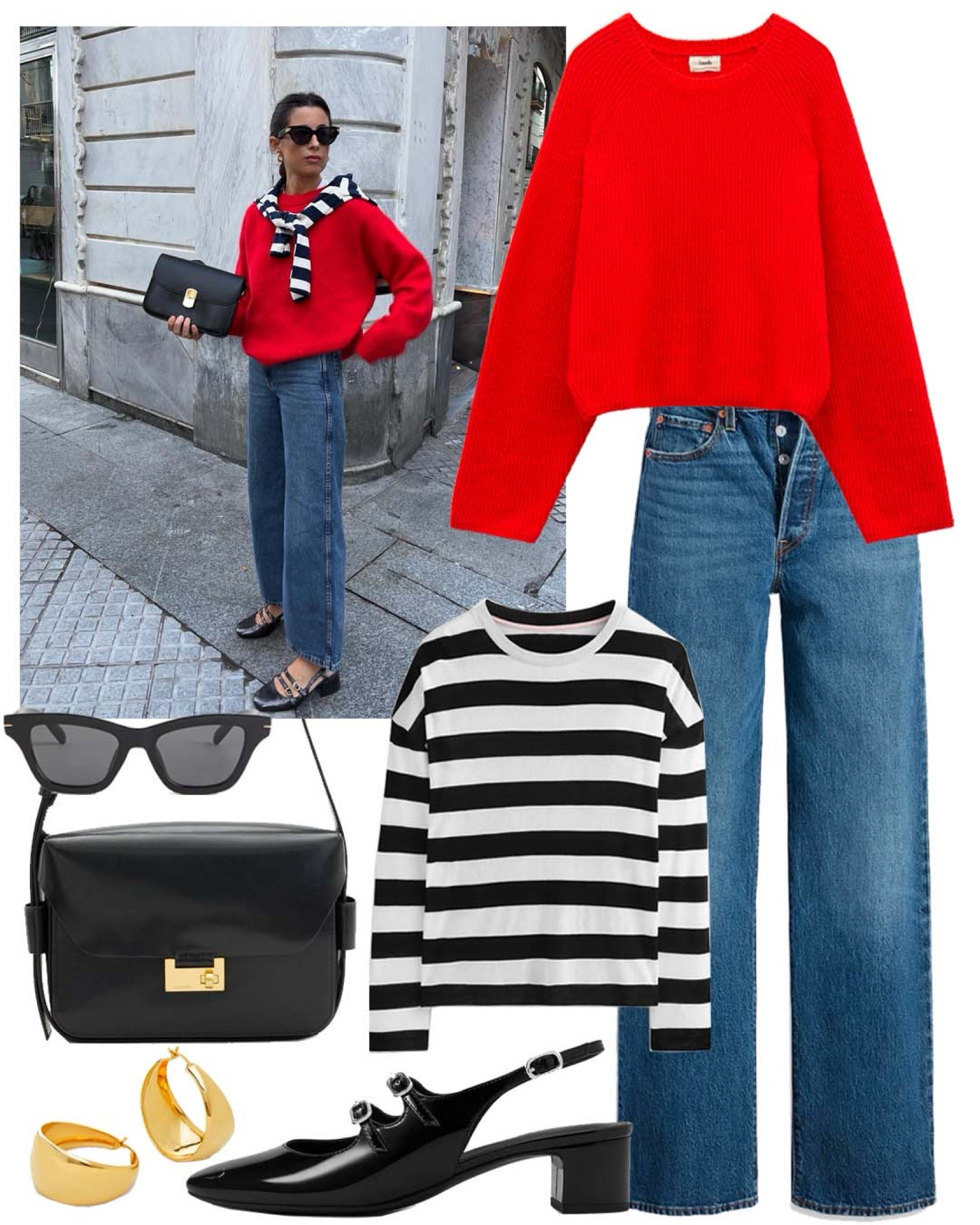 Red jumper outfit 

#LTKshoecrush #LTKeurope #LTKstyletip