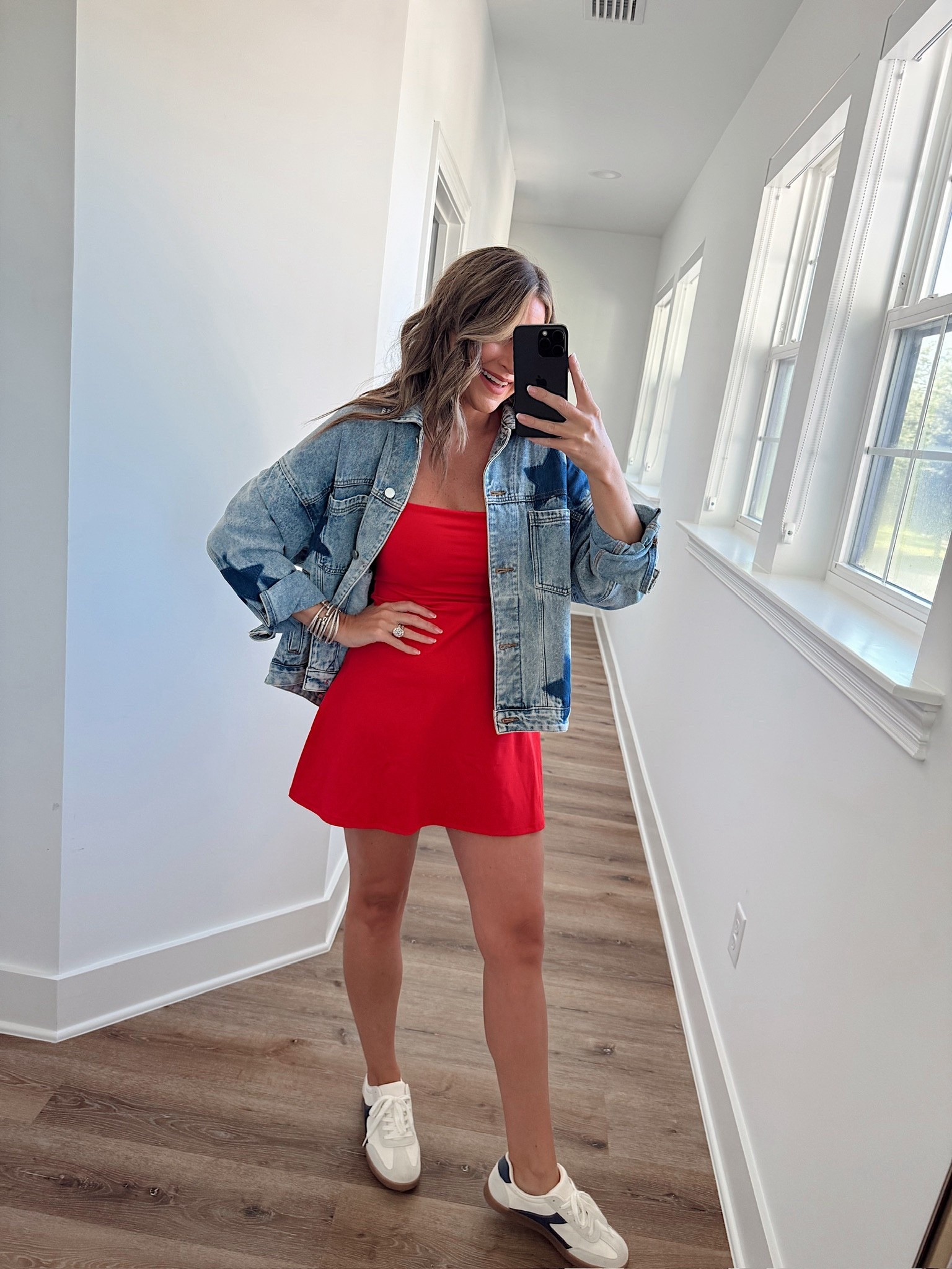 Living in tennis dresses this summer—and tossing on a denim jacket makes it an instant outfit! Sporty, simple, and so easy to wear. Great to pack for a vacation outfit or a casual Saturday! In a medium.

Shop dandy, Amazon, athleisure, patriotic, summer outfit, vacation outfit

#LTKSummerEdit #LTKStyleTip #LTKFindsUnder50