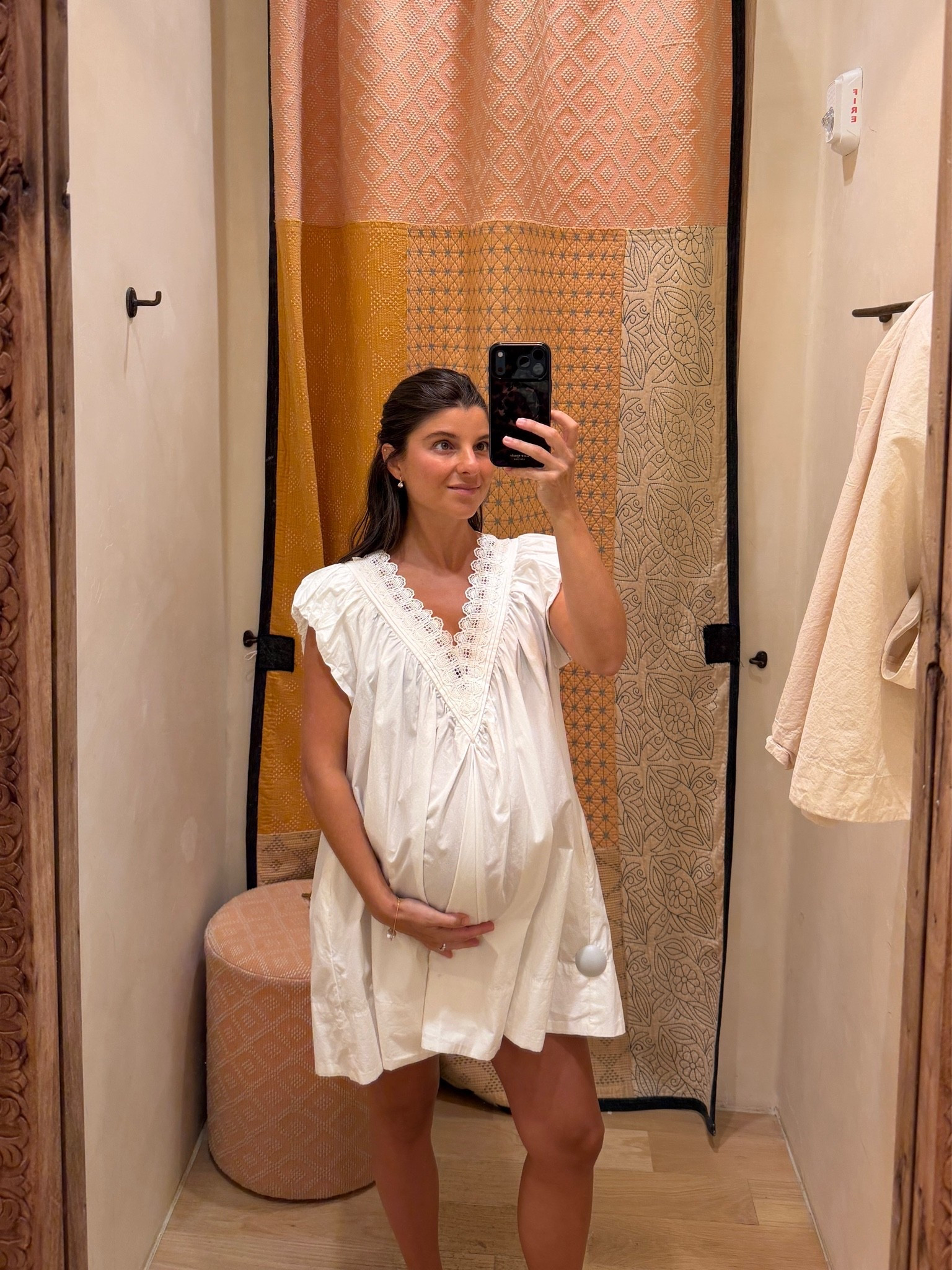 [8/4/26] 100% cotton dress from @freepeople | such a cute option for maternity too! Comes in other colors, wearing size small

#LTKBaby #LTKBump #LTKSeasonal