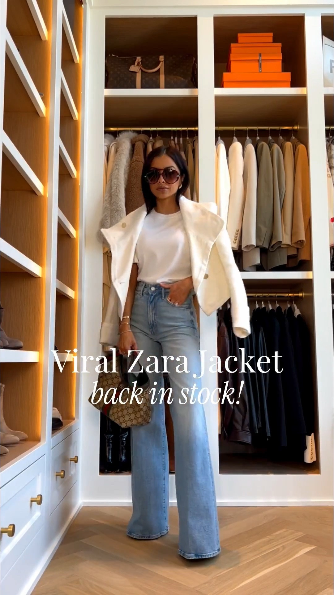 This viral zara jacket is back in stock! Styling it here with my favorite mother hustler jeans, and Aritzia white tee.

Work outfits, Summer outfits 2026, spring workwear, business casual outfits, wardrobe staples over 40

#LTKOver40 #LTKWorkwear #LTKootd