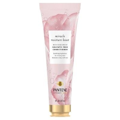 Pantene Sulfate Free Rose Water Conditioner with Miracle Moisture Boost, Nutrient Blends | Target